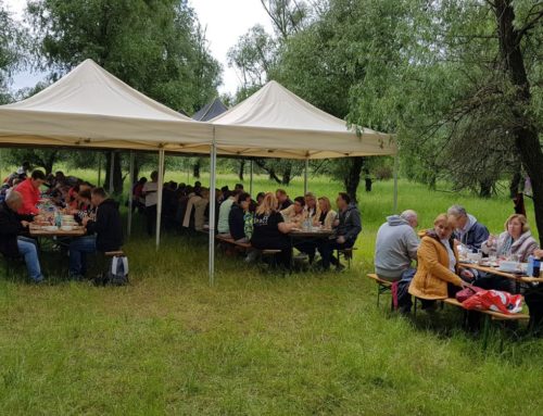 Picnic pescaresc pe malul Dunarii